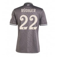 Real Madrid Antonio Rudiger #22 Replika Tredje Tröja 2024-25 Kortärmad